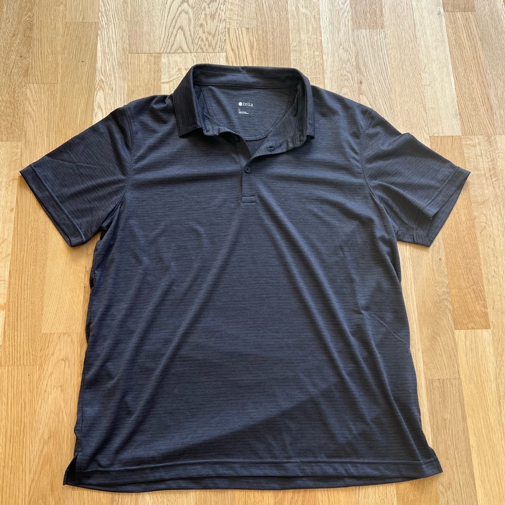Zella Gray Polo - Size Large *New Condition*